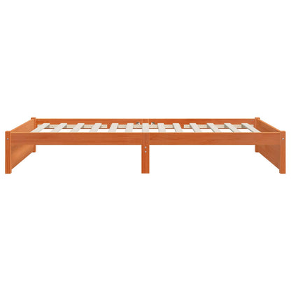 vidaXL Bed Frame Solid-Pine