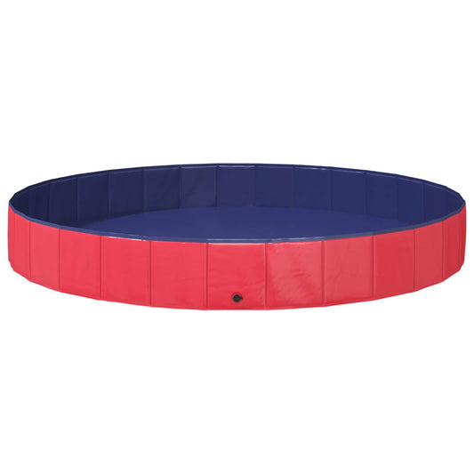 vidaXL Children Swimming Pool Ø300 x 38 cm Round for Child for Red