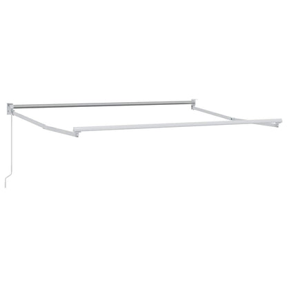 vidaXL Retractable Awning Beige 3.5 x 2 m 100% Polyester and Aluminium