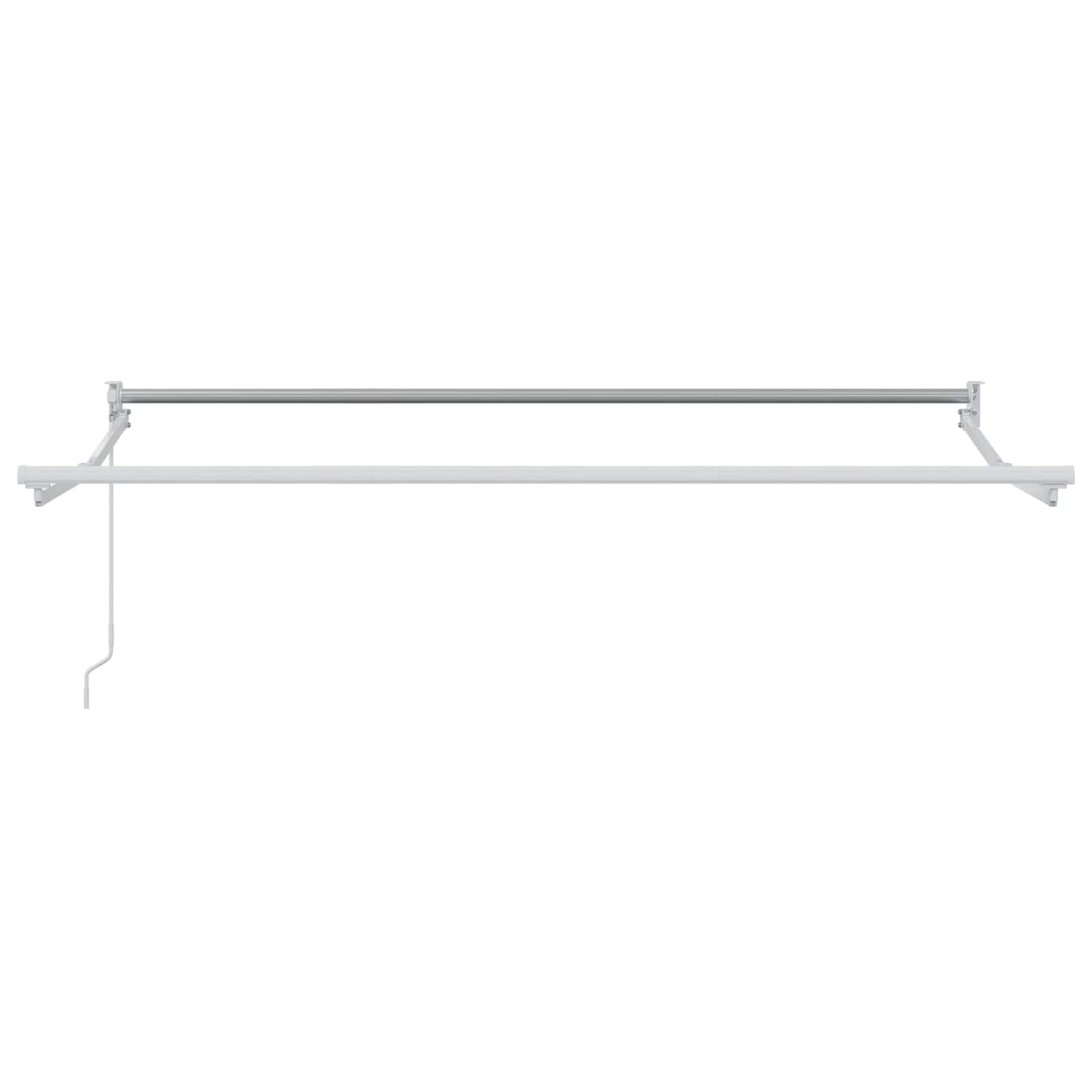 vidaXL Retractable Awning Beige 3.5 x 2 m 100% Polyester and Aluminium