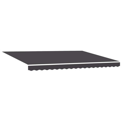 vidaXL Manual Retractable Awning with LEDs 4 x 3 m