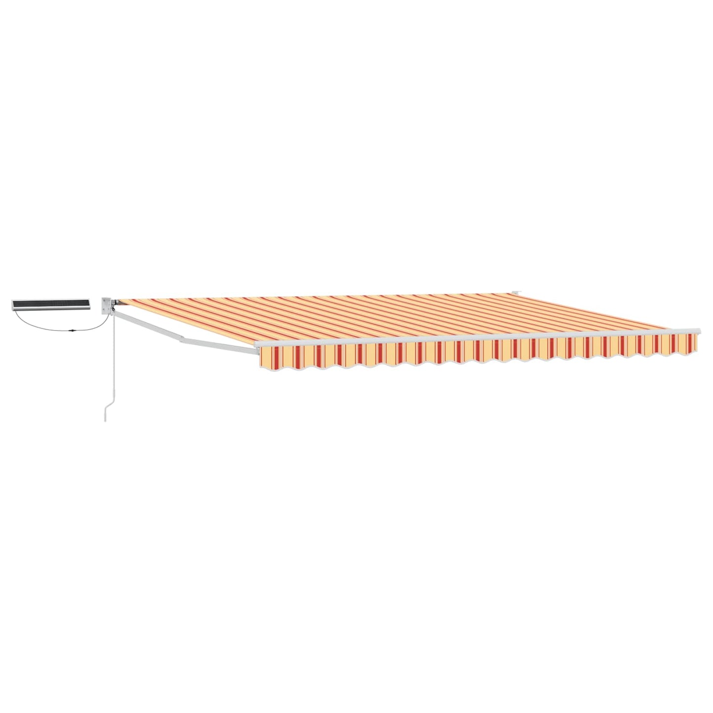 vidaXL Electric Retractable Awning Multicolour 4.5 x 3 m