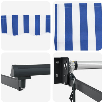 vidaXL Electric Retractable Awning 3 x 2.5 m