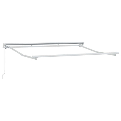 vidaXL Manual Retractable Awning Beige 3 x 2.5 m