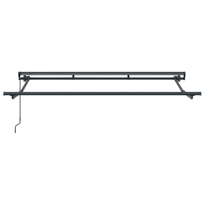 vidaXL Manual Retractable Awning Beige 3.5 x 2 m