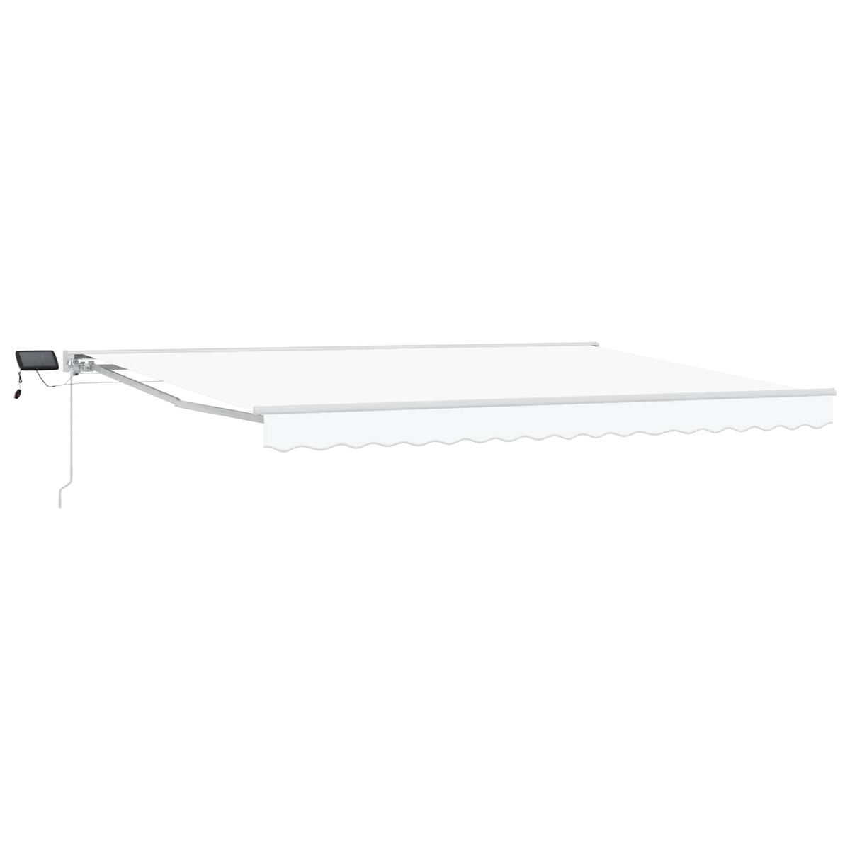 vidaXL Cassette Awning with Solar LED