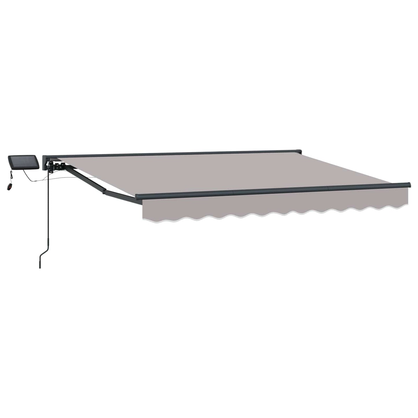 vidaXL Manual Awning Frame with LEDs 2.5 x 2 m