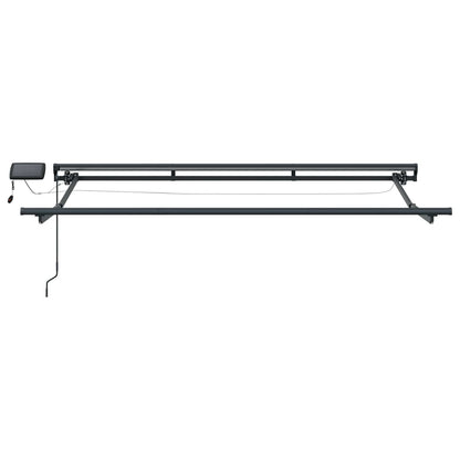 vidaXL Manual Awning Frame with LEDs 3 x 2.5 m