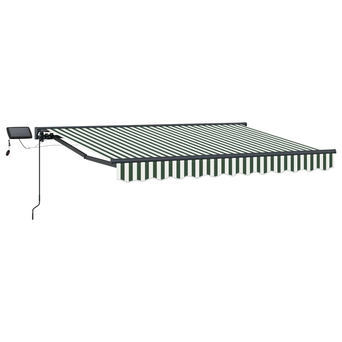 vidaXL Manual Awning Frame with LEDs 3 x 2.5 m