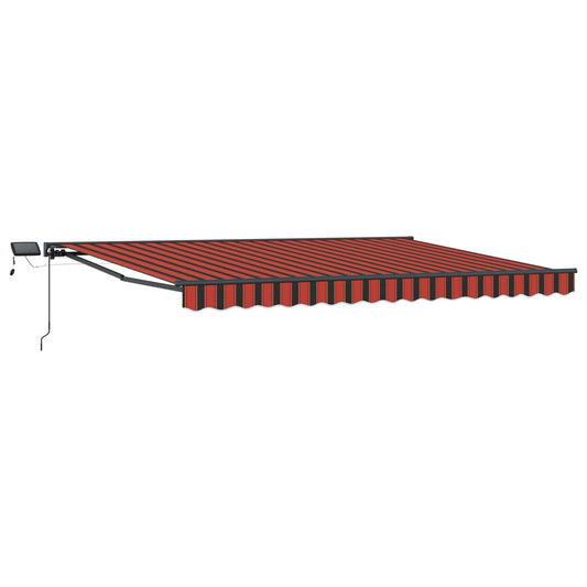 vidaXL Cassette Awning with Solar LED