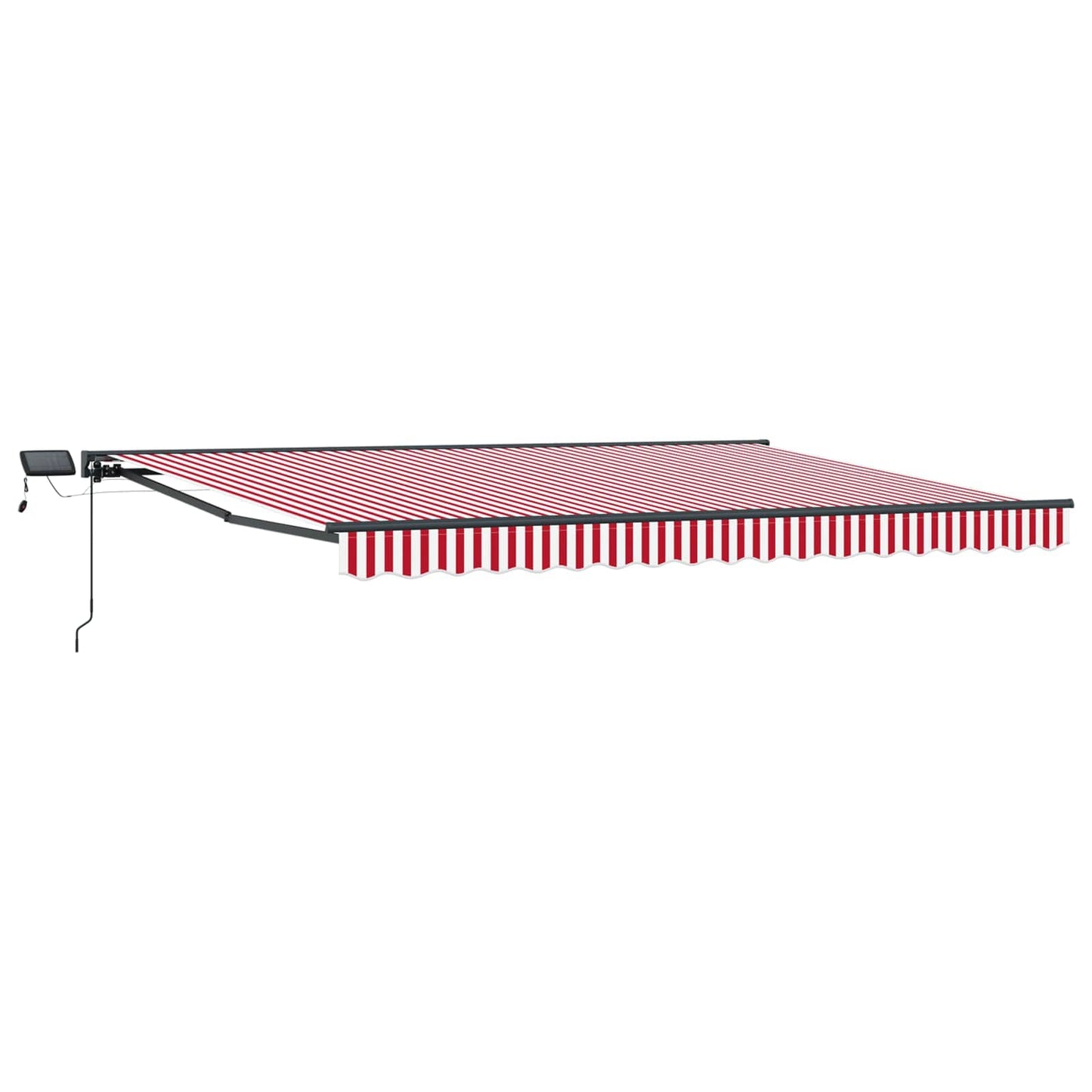 vidaXL Manual Awning Frame with LEDs 4.5 x 3 m