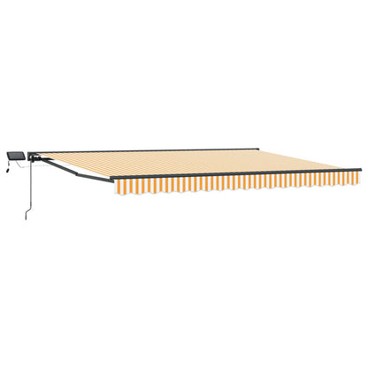 vidaXL Cassette Awning with Solar LED