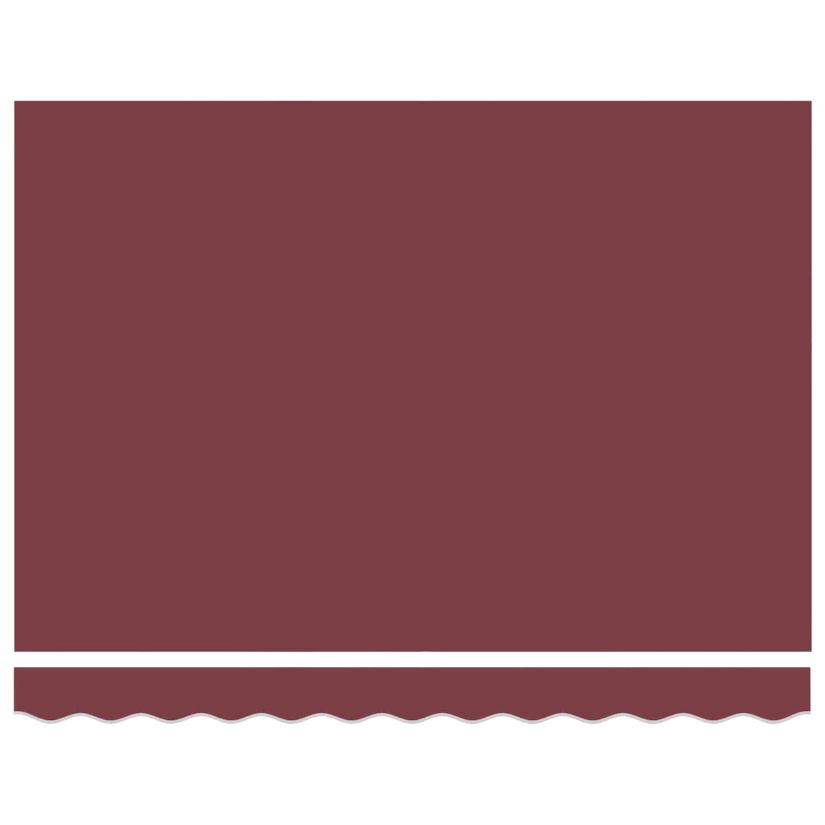 vidaXL Electric Retractable Awning Burgundy and White 3 x 2.5 m