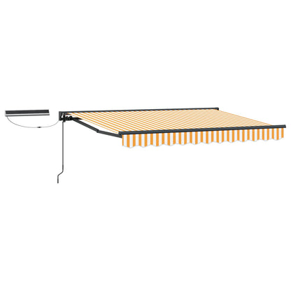 vidaXL Electric Retractable Awning 3 x 2 m Polyester with PU coating