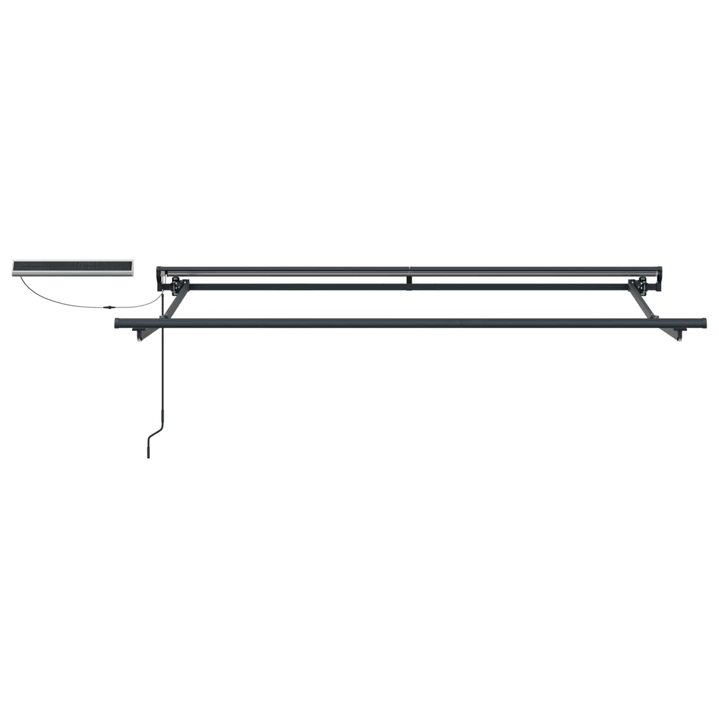 vidaXL Electric Retractable Awning 3 x 2 m Polyester with PU coating