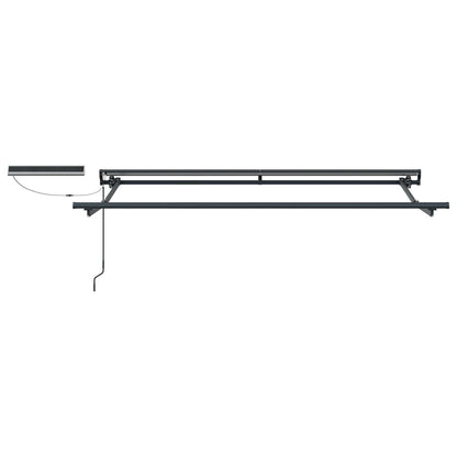 vidaXL Electric Retractable Awning Beige and Anthracite 3.5 x 2 m