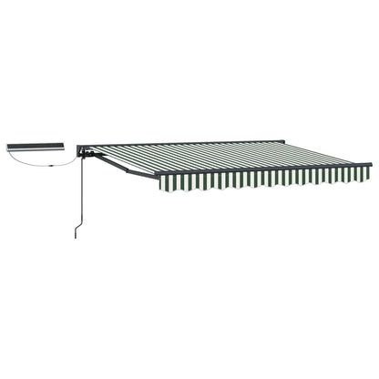 vidaXL Electric Retractable Awning 3.5 x 2 m Polyester with PU coating