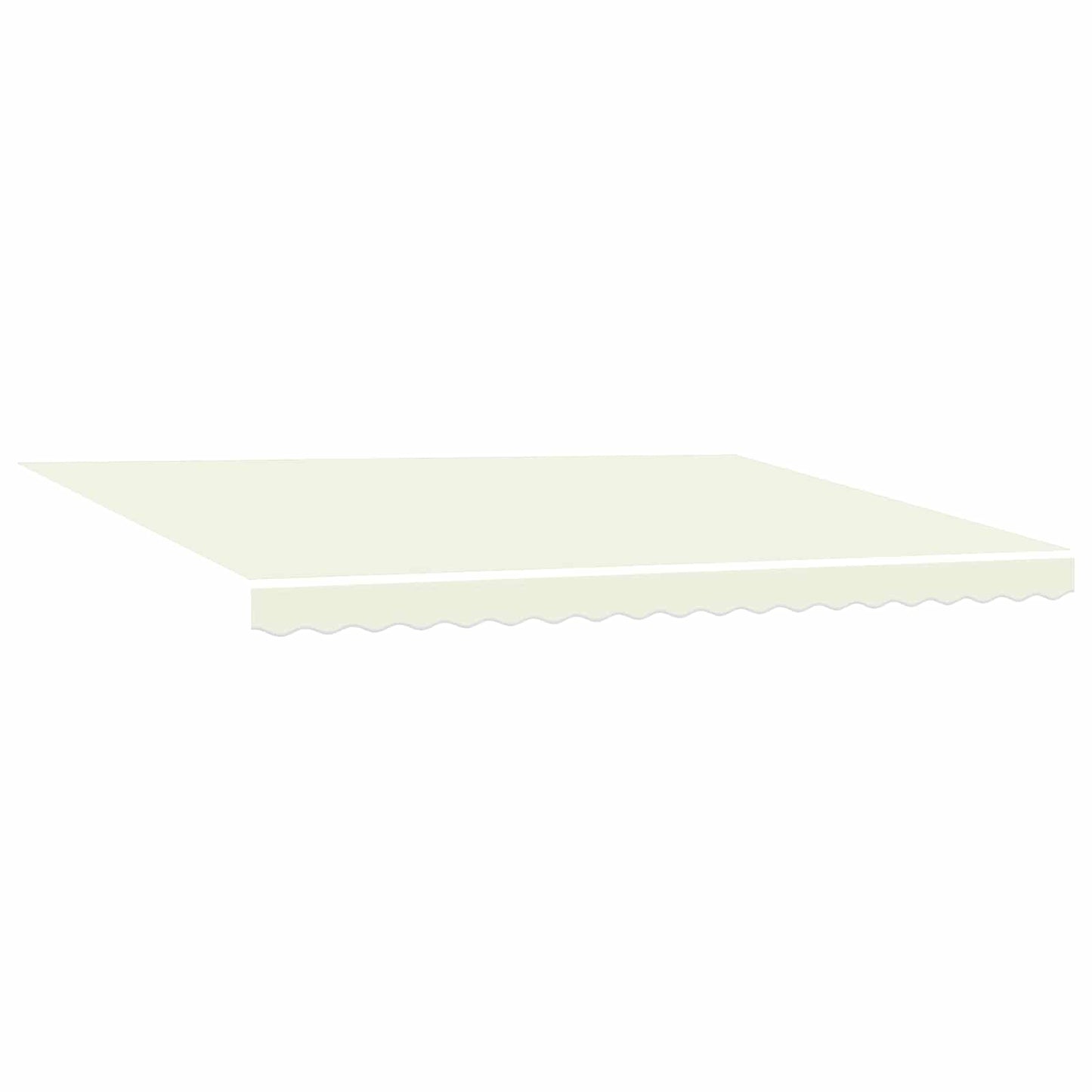 vidaXL Electric Retractable Awning Cream and Anthracite 4.5 x 3 m