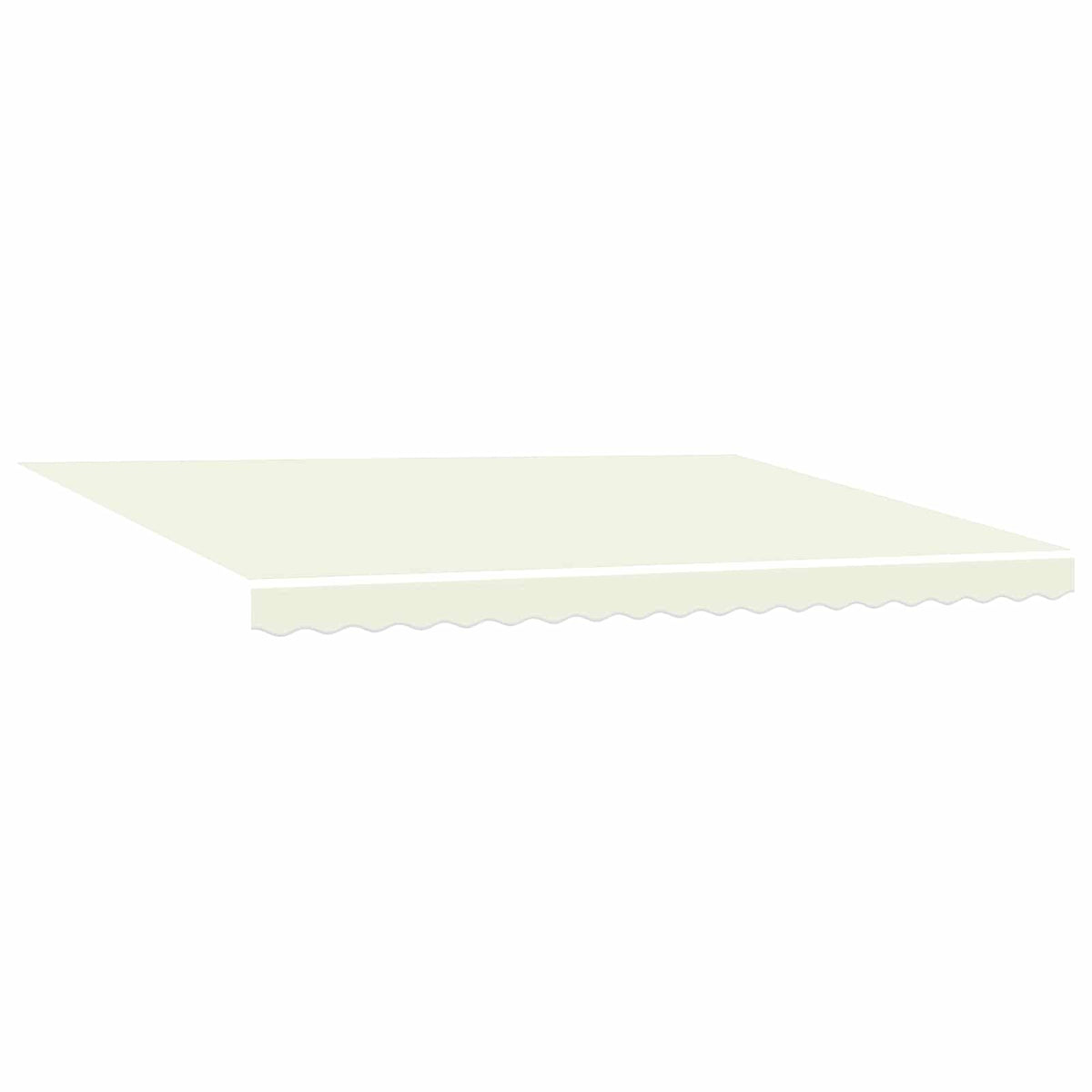vidaXL Electric Retractable Awning Cream and Anthracite 4.5 x 3.5 m