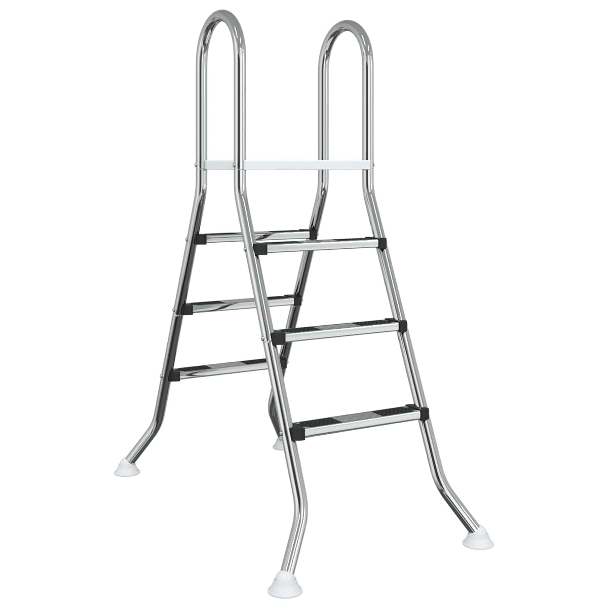 vidaXL Above Ground Pool Ladder 100 cm 3-Step Stainless Steel 304
