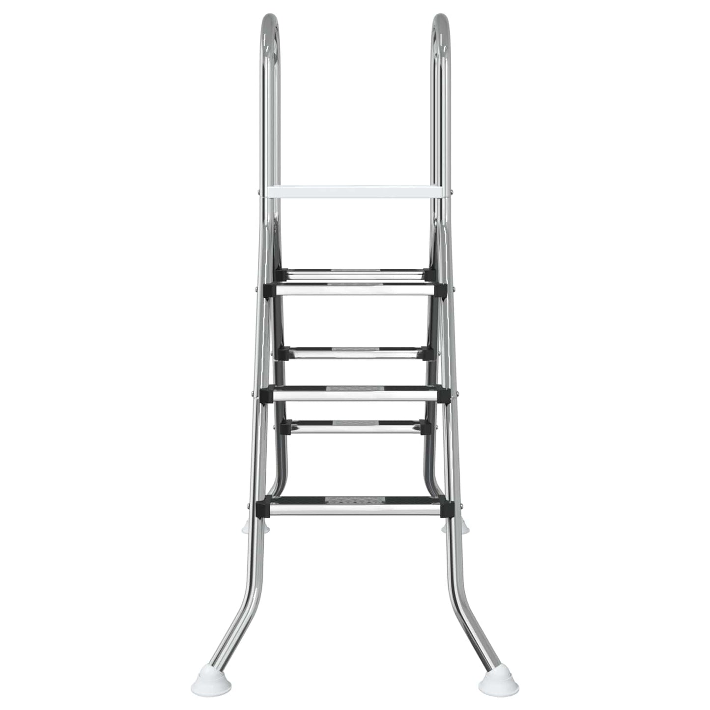 vidaXL Above Ground Pool Ladder 100 cm 3-Step Stainless Steel 304