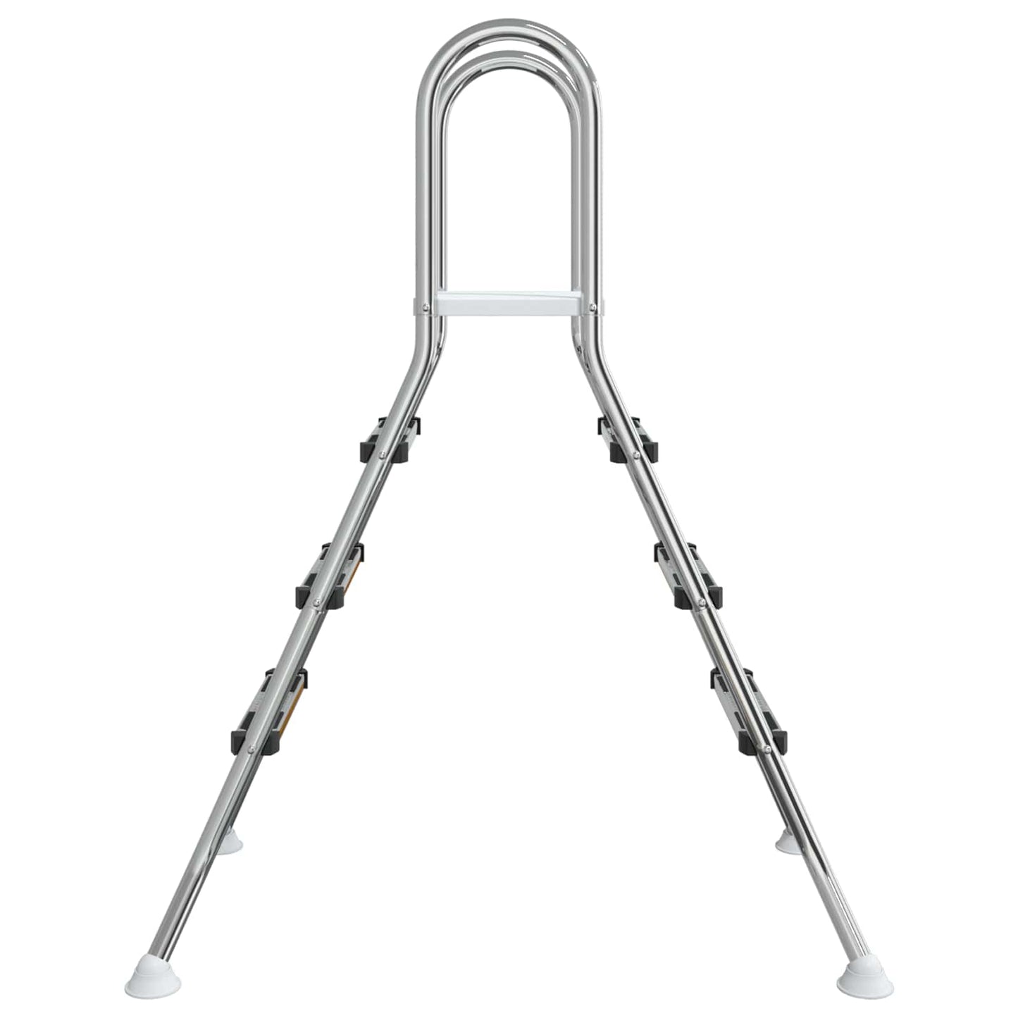 vidaXL Above Ground Pool Ladder 100 cm 3-Step Stainless Steel 304