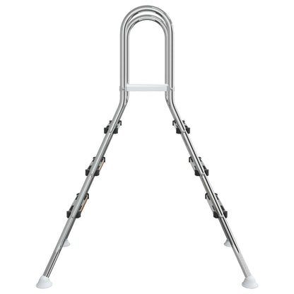 vidaXL Above Ground Pool Ladder 100 cm 3-Step Stainless Steel 304
