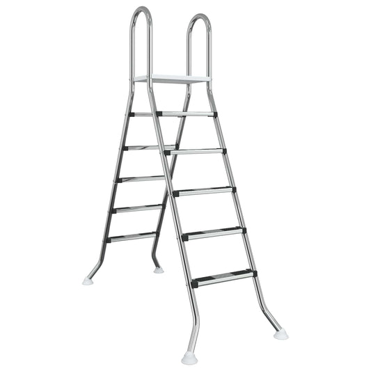 vidaXL Above Ground Pool Ladder 224 x 175 cm 5-Step