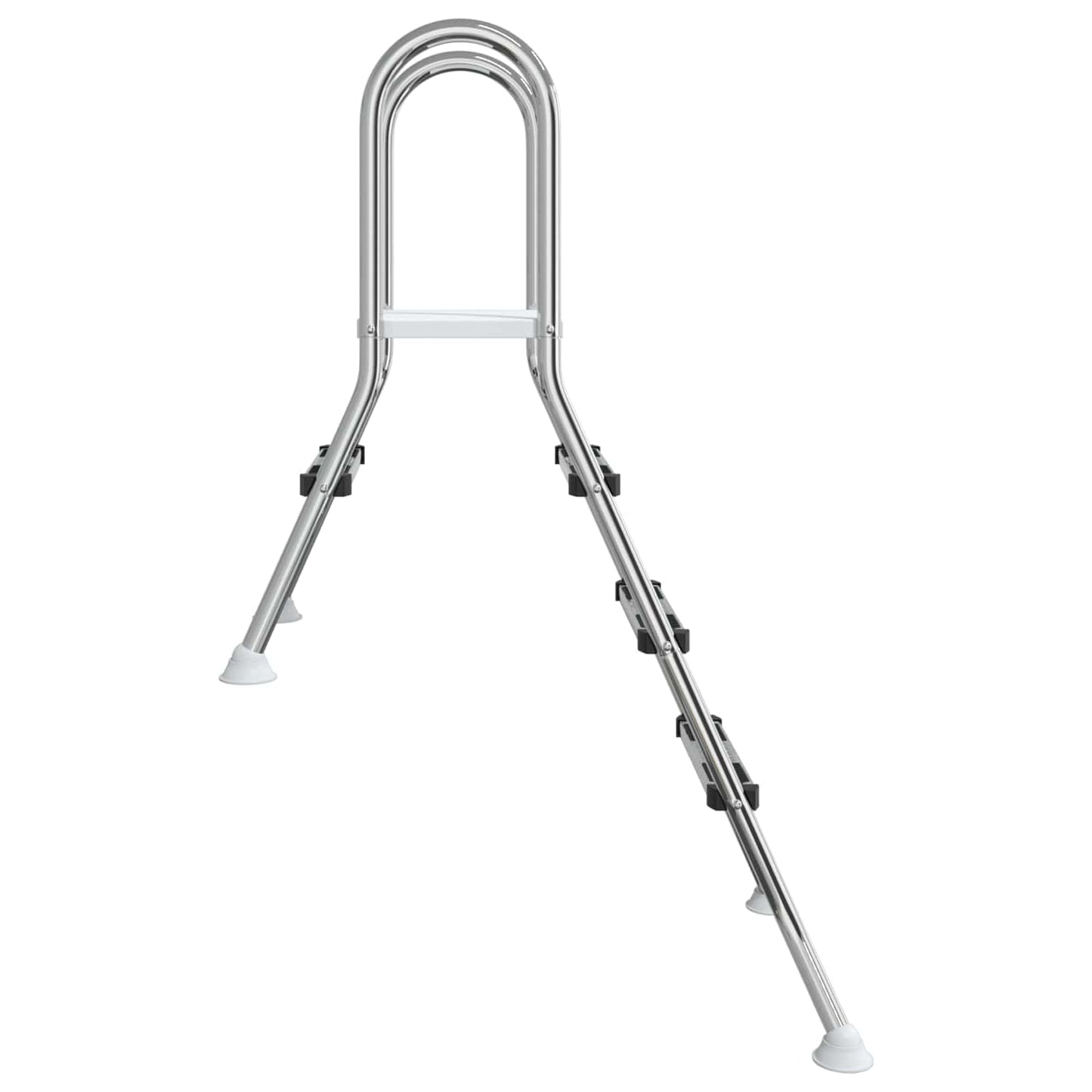 vidaXL Partially in-Ground Pool Ladder 172 x 106 cm 3-Step