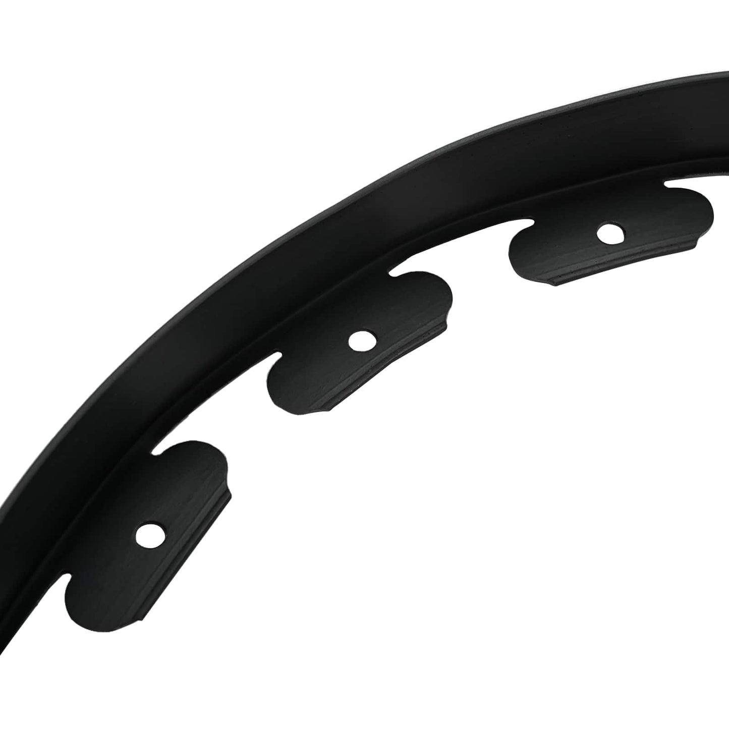 vidaXL Lawn Edgings Black 3000 x 4 x 5 cm Plastic