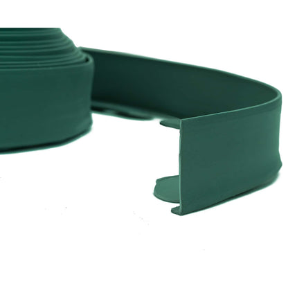 vidaXL Lawn Edgings Green 2000 x 4 x 5 cm Plastic
