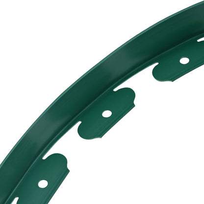 vidaXL Lawn Edgings Green 2000 x 4 x 5 cm Plastic