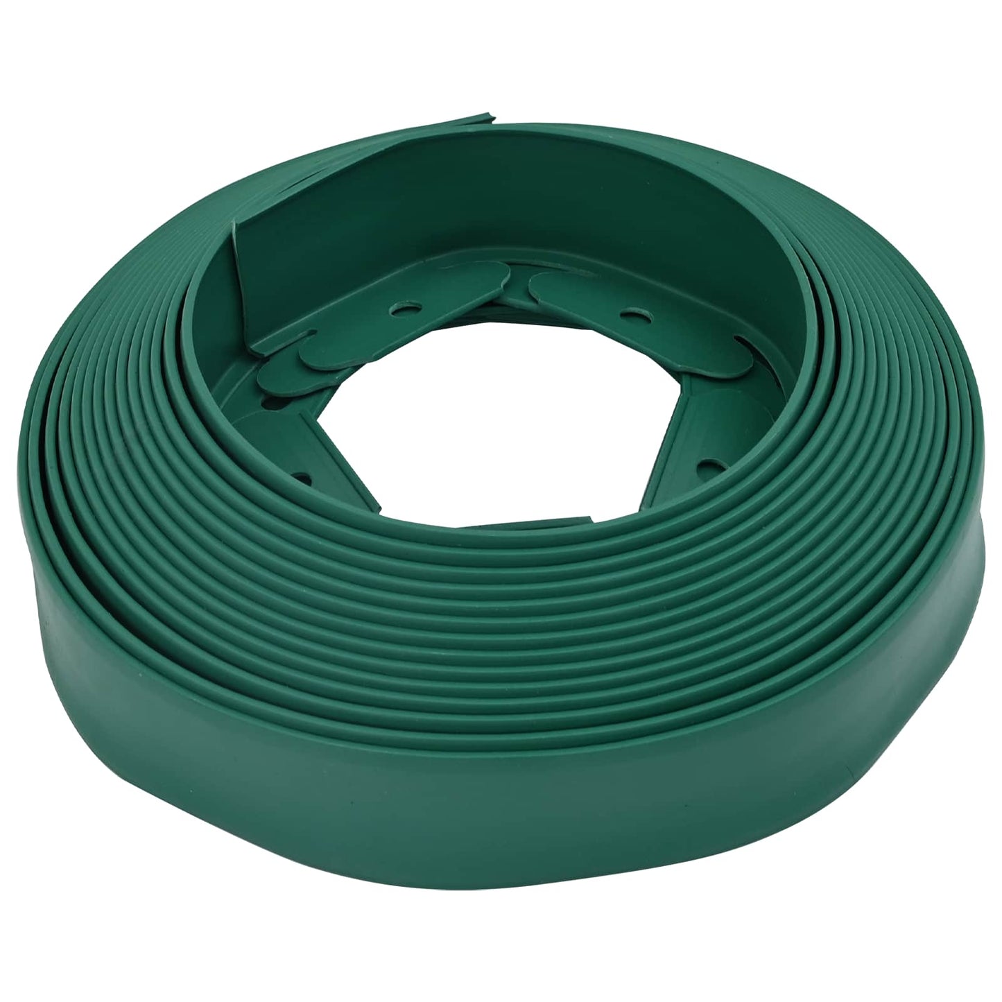vidaXL Lawn Edgings Green 2000 x 4 x 5 cm Plastic