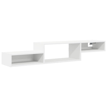 vidaXL Wall-mounted TV Cabinet Wall-Mounted White 150 x 28 x 26 cm