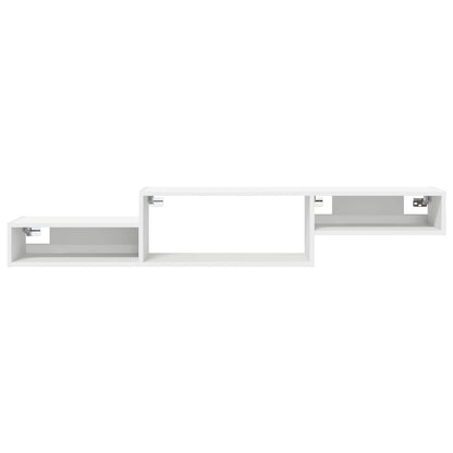 vidaXL Wall-mounted TV Cabinet Wall-Mounted White 150 x 28 x 26 cm