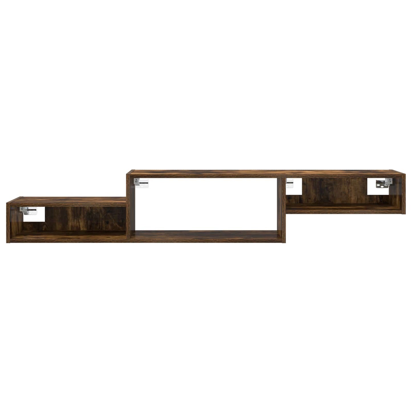 vidaXL Wall-mounted TV Cabinet Wall-Mounted Smoked Oak