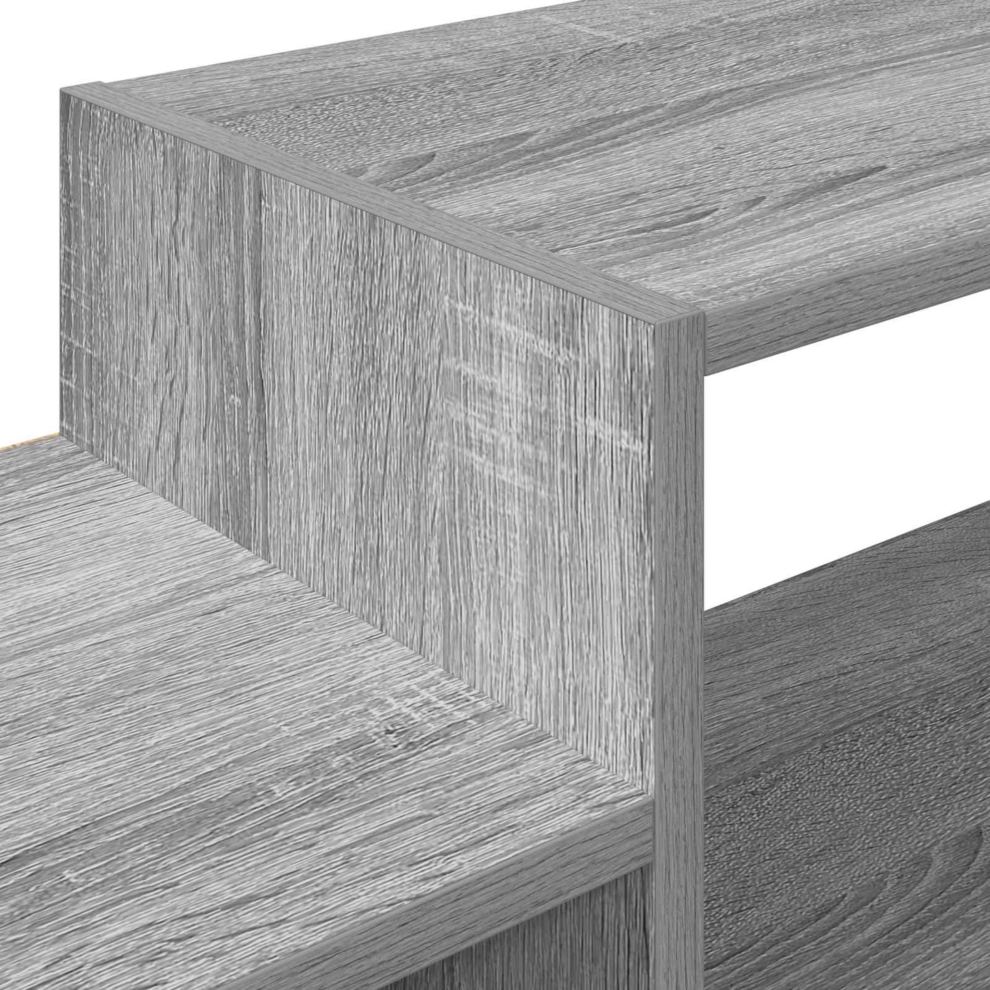 vidaXL Wall-mounted TV Cabinet Wall-Mounted Grey Sonoma