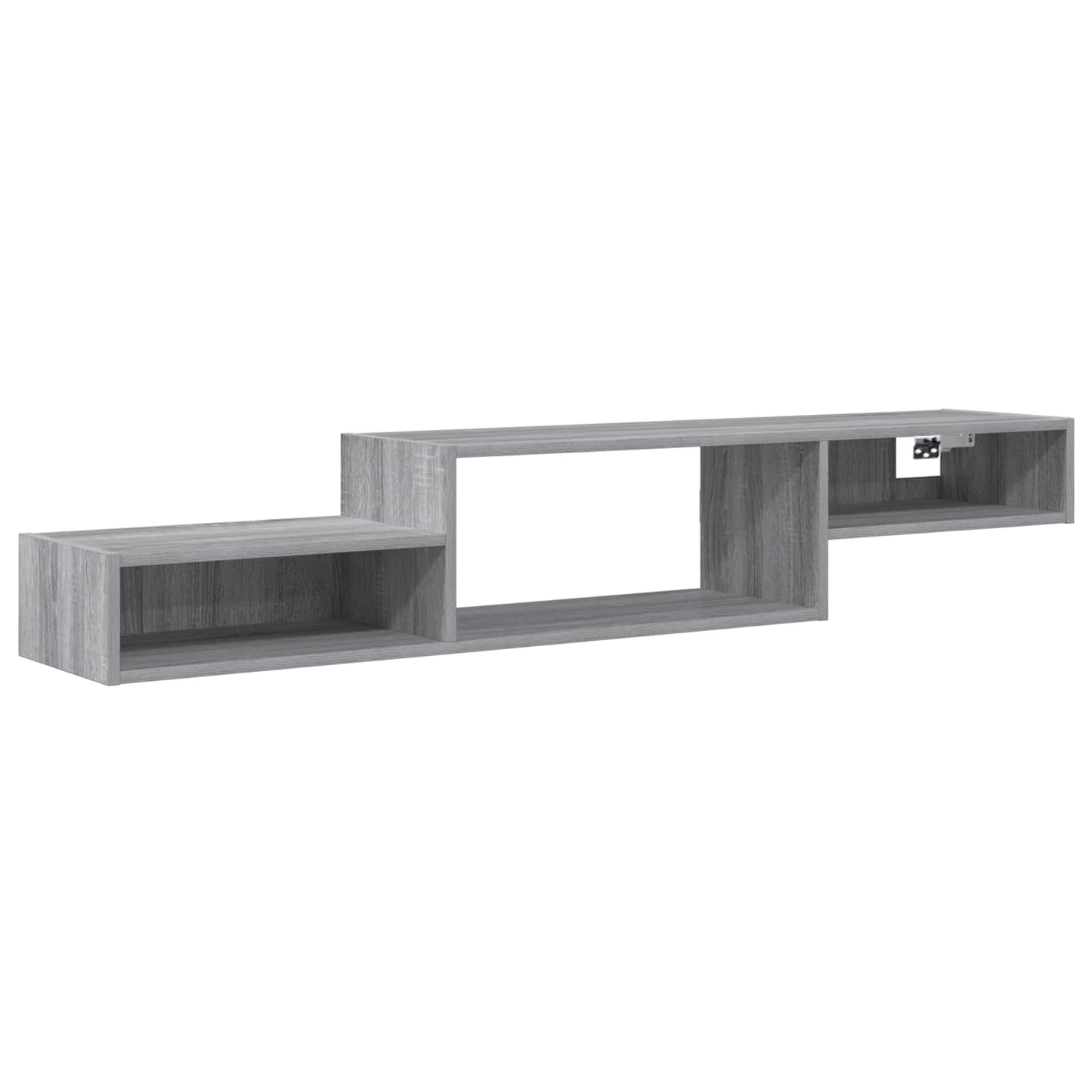 vidaXL Wall-mounted TV Cabinet Wall-Mounted Grey Sonoma
