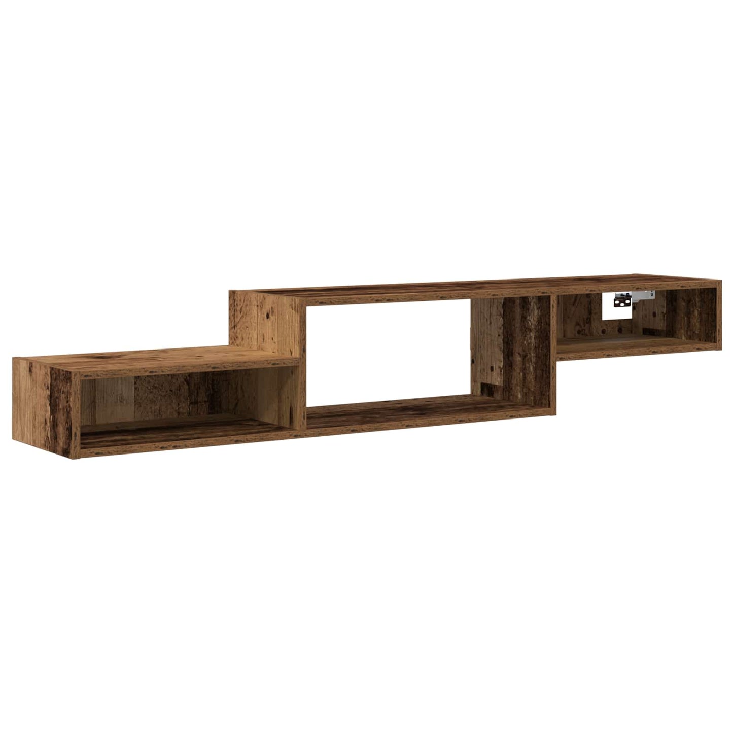 vidaXL Wall-mounted TV Cabinet Wall-Mounted Old Wood 150 x 28 x 26 cm