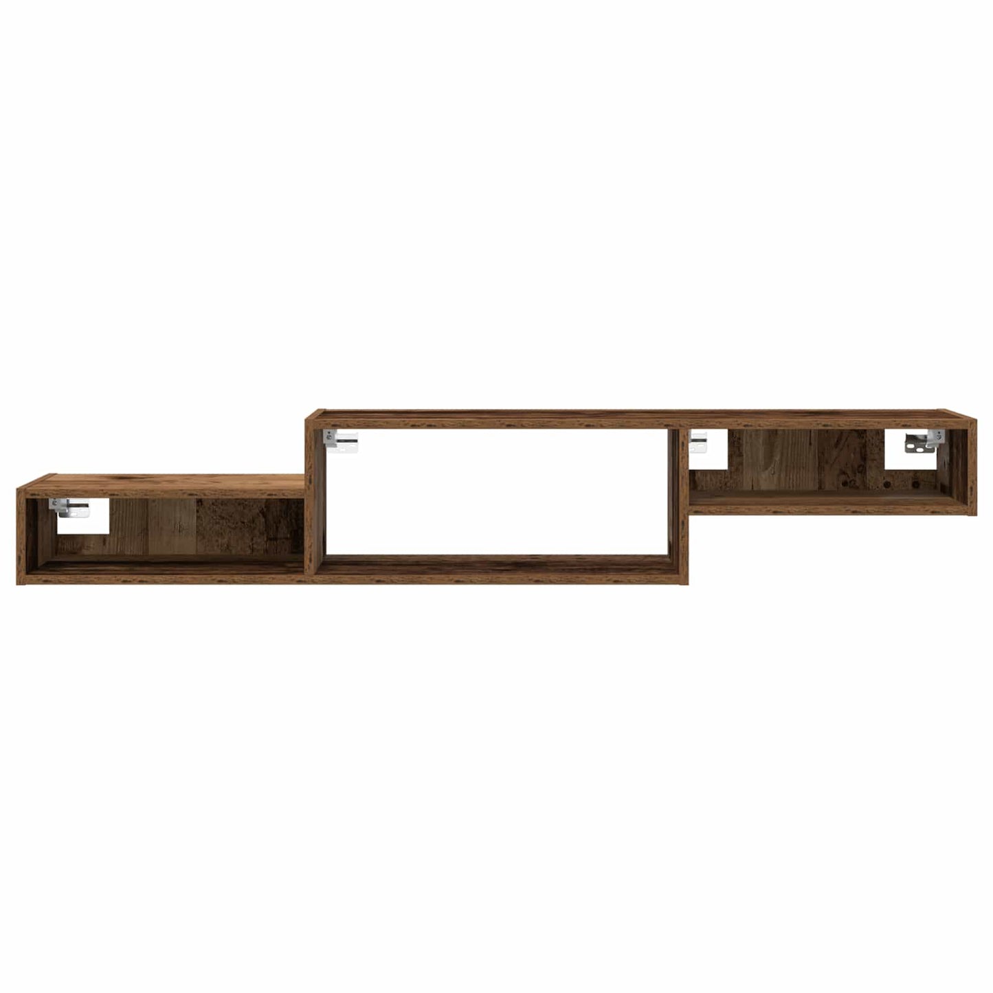 vidaXL Wall-mounted TV Cabinet Wall-Mounted Old Wood 150 x 28 x 26 cm
