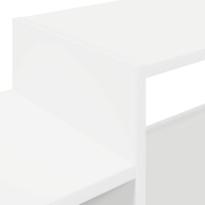 vidaXL Wall-mounted TV Cabinet Wall-Mounted White 140 x 28 x 21 cm