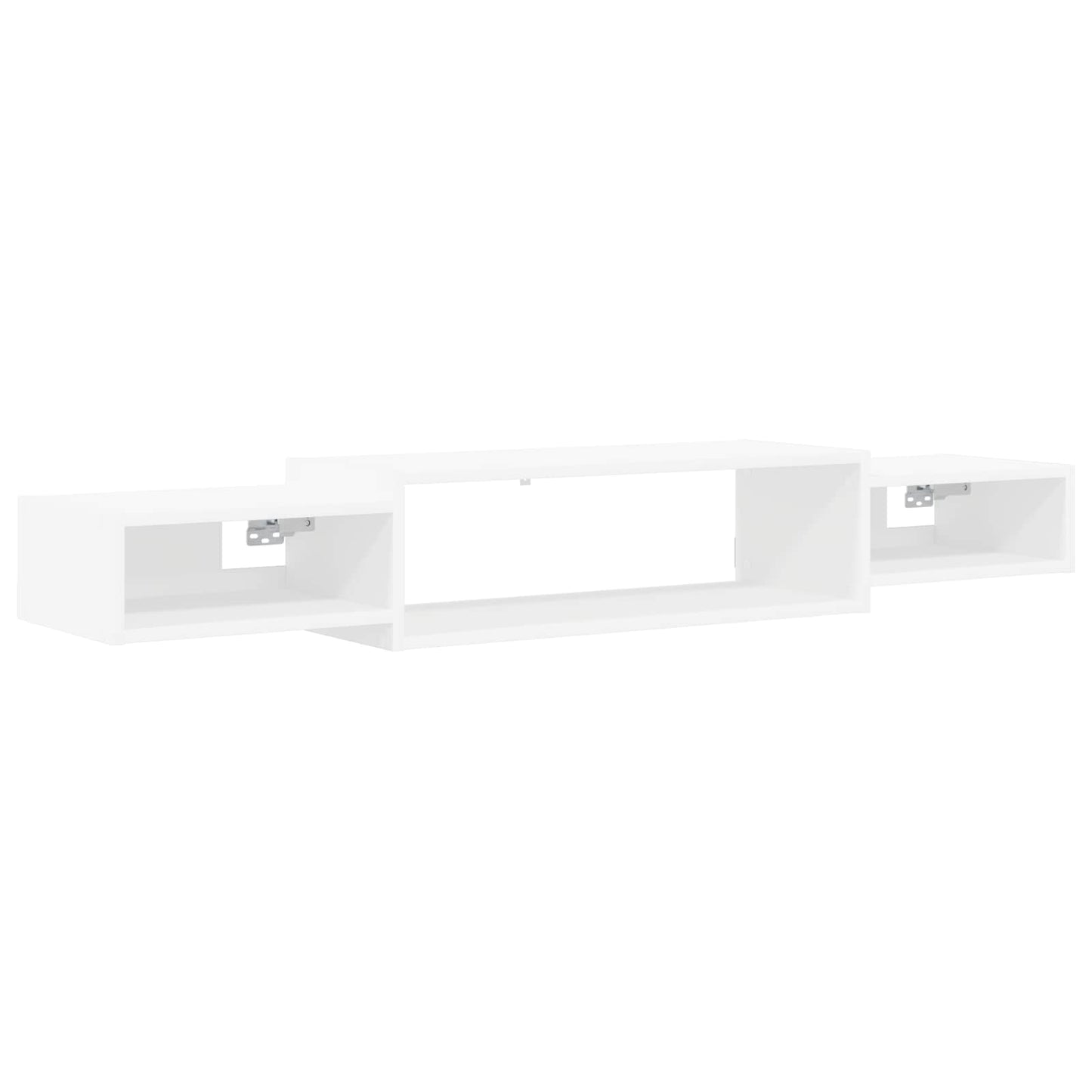 vidaXL Wall-mounted TV Cabinet Wall-Mounted White 140 x 28 x 21 cm