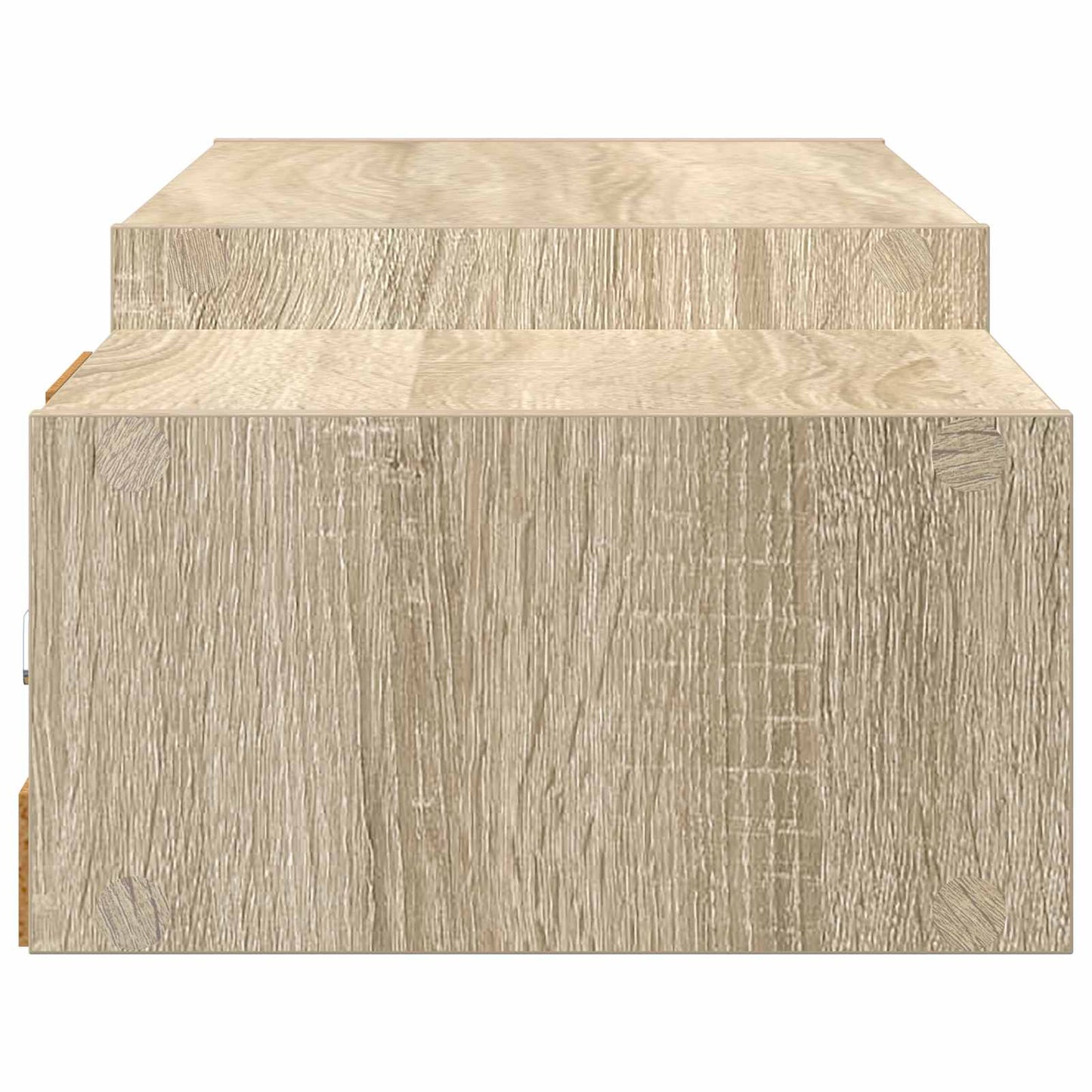 vidaXL Wall-mounted TV Cabinet Wall-Mounted Sonoma Oak