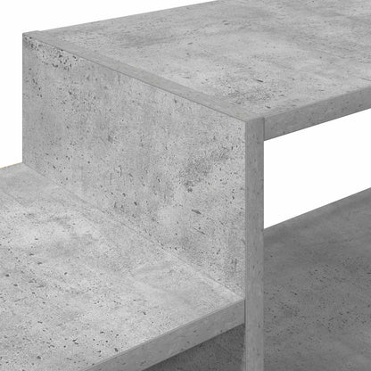 vidaXL Wall-mounted TV Cabinet Wall-Mounted Concrete Grey