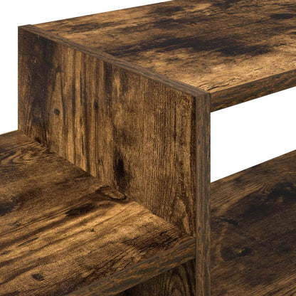 vidaXL Wall-mounted TV Cabinet Wall-Mounted Smoked Oak