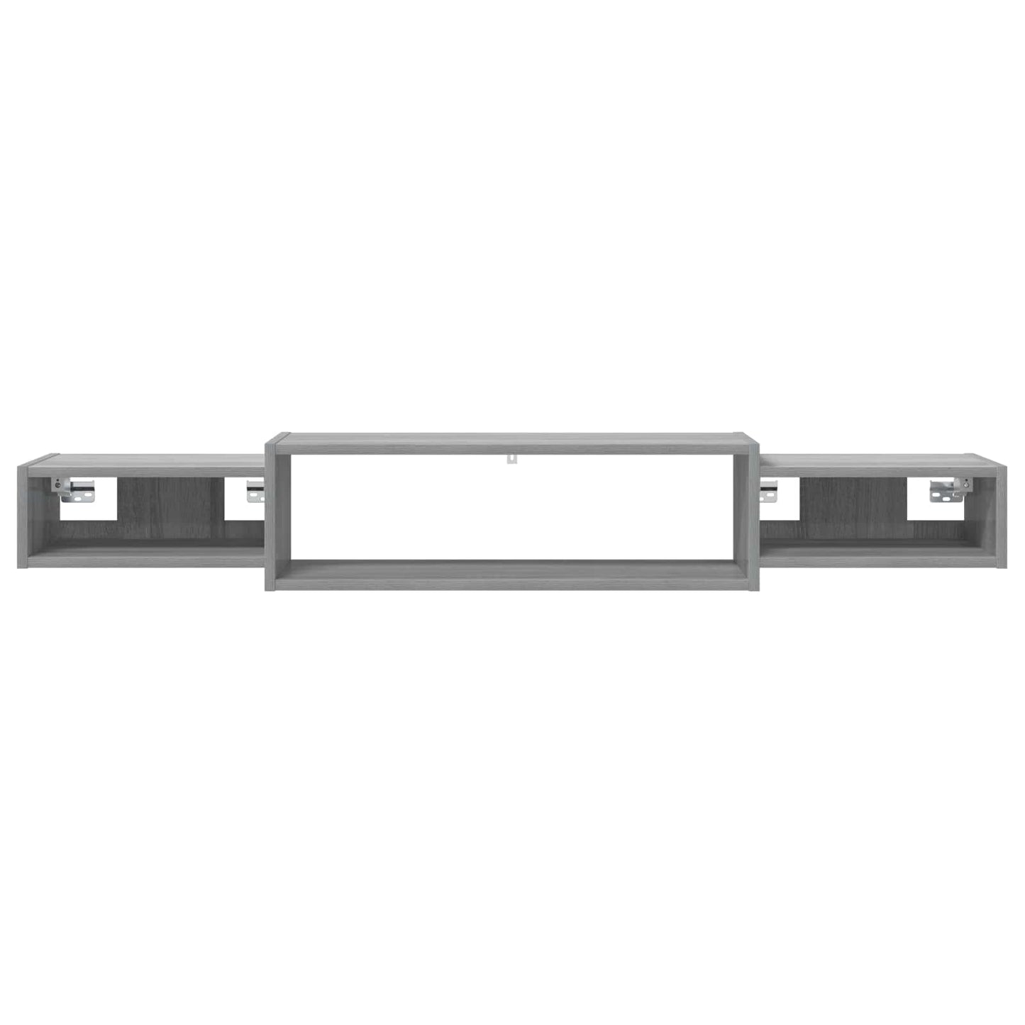vidaXL Wall-mounted TV Cabinet Wall-Mounted Grey Sonoma