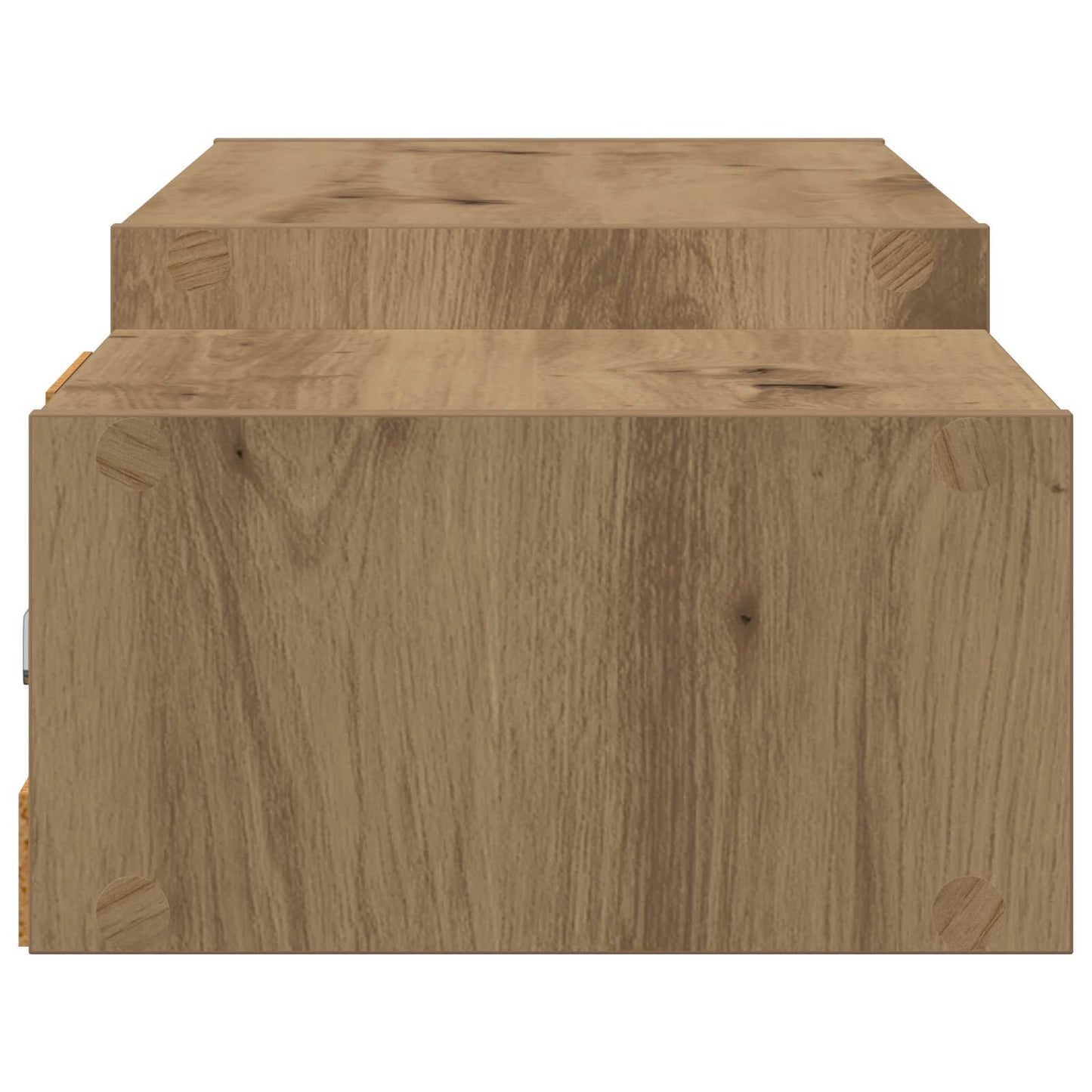 vidaXL Wall-mounted TV Cabinet Wall-Mounted Artisan Oak