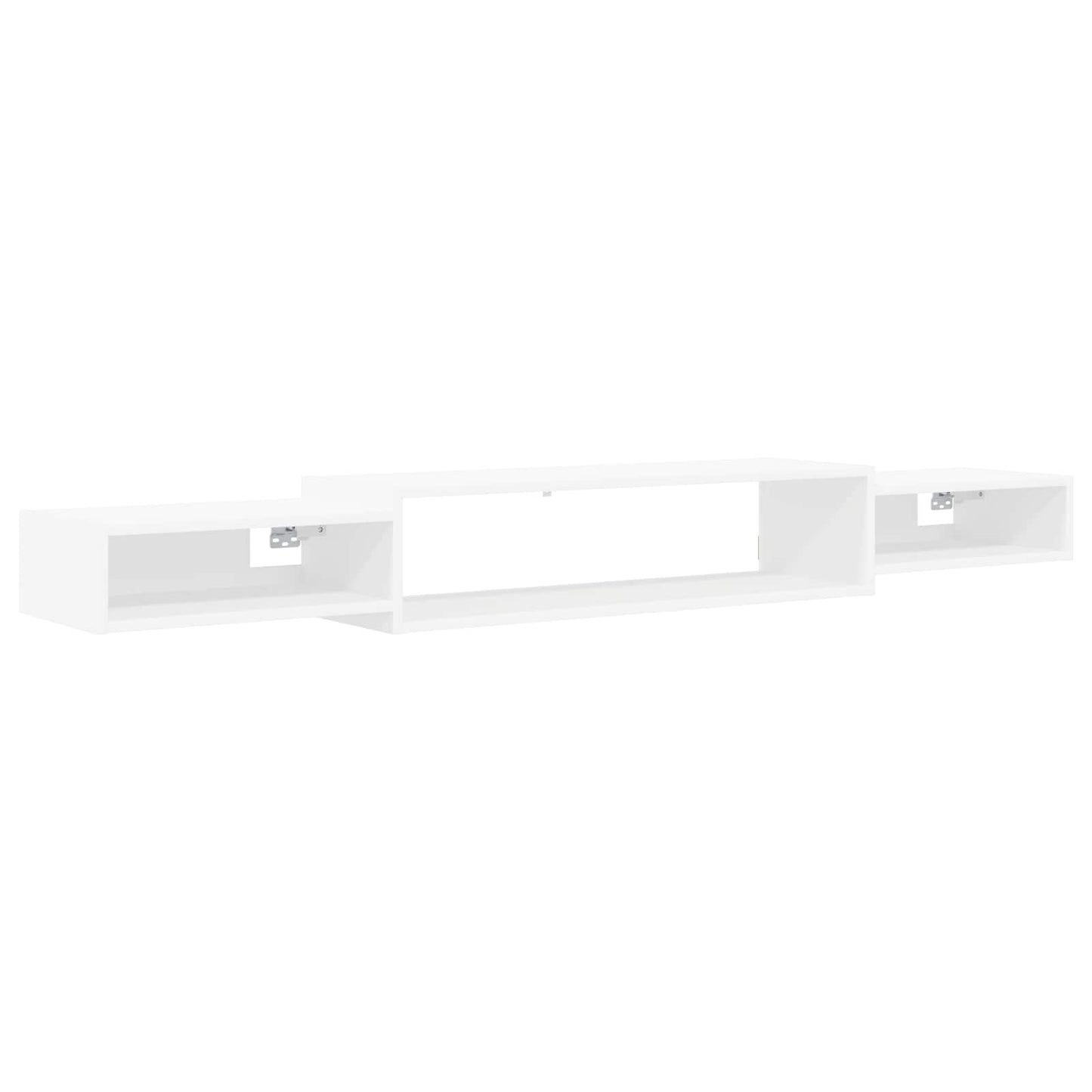 vidaXL Wall-mounted TV Cabinet Wall-Mounted White 180 x 28 x 21 cm