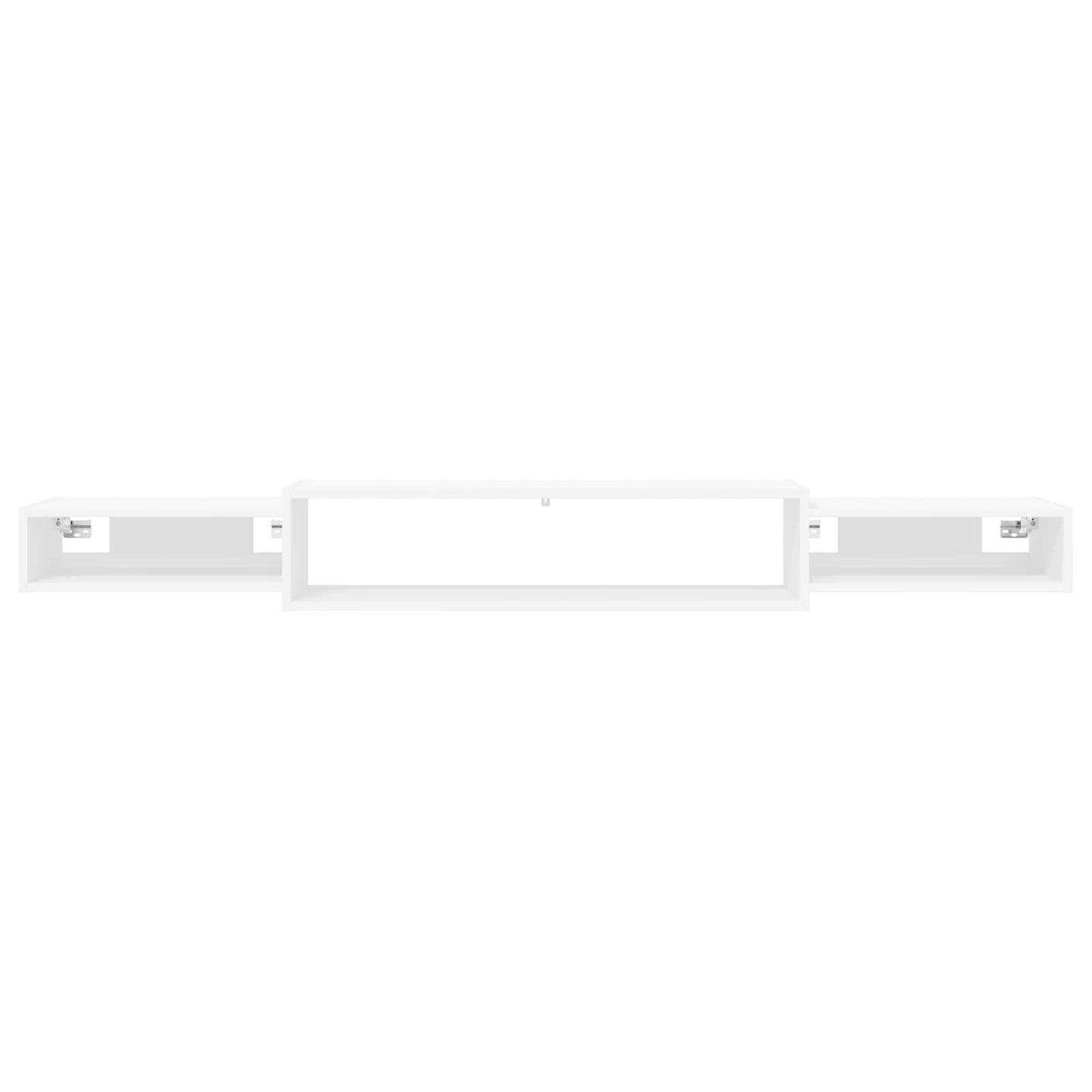 vidaXL Wall-mounted TV Cabinet Wall-Mounted White 180 x 28 x 21 cm