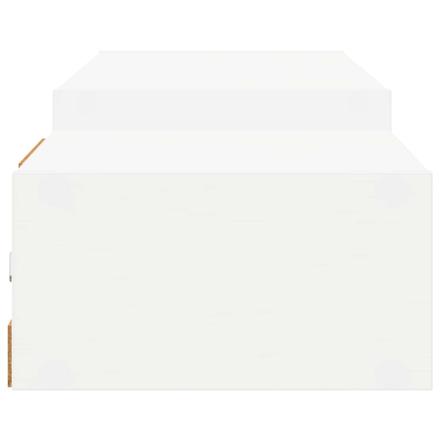 vidaXL Wall-mounted TV Cabinet Wall-Mounted White 180 x 28 x 21 cm